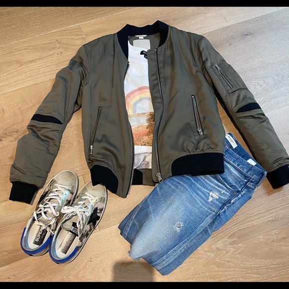 Soia & Kyo Women's Bomber Jacket - Picture 2 of 3